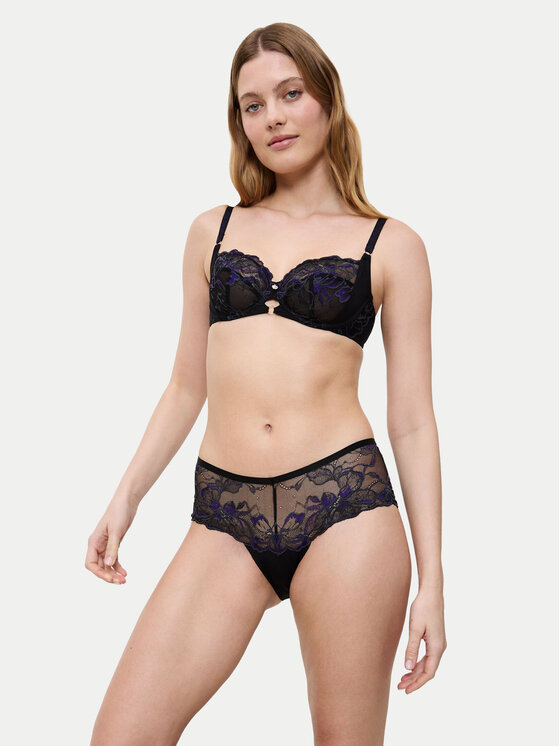 Triumph Triumph Klašične gaćice Wild Gardenia Florale 10224878 Crna