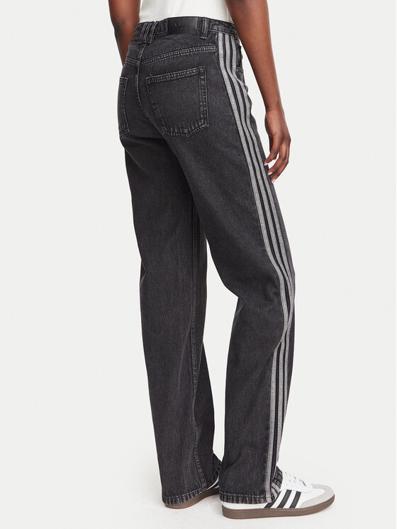 adidas adidas Дънки Firebird KQ6488 Черен Regular Fit