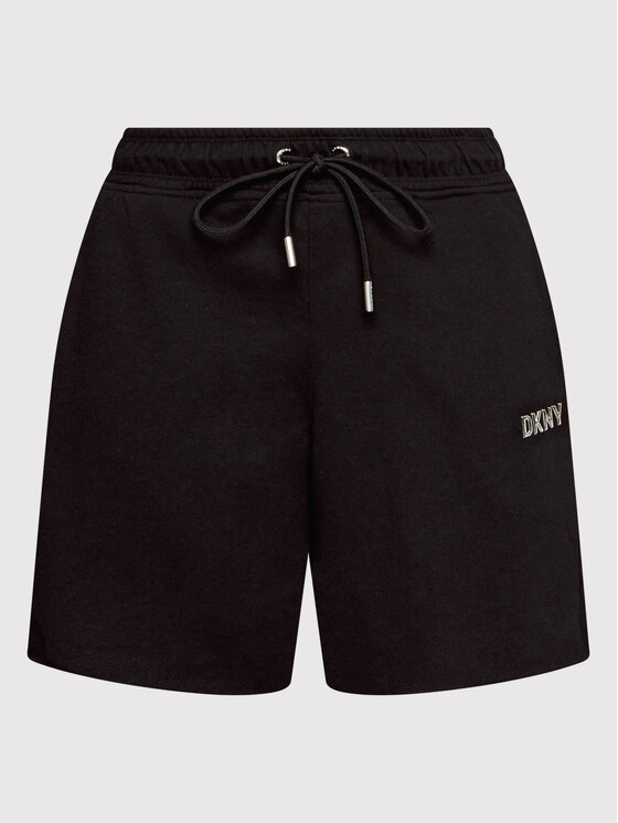 DKNY Sport DKNY Sport Sportske kratke hlače DP2S5012 Crna Regular Fit