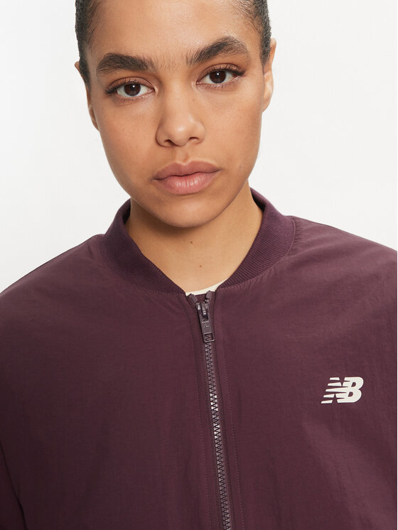 New Balance New Balance Μπόμπερ μπουφάν WJ43511 Καφέ Regular Fit