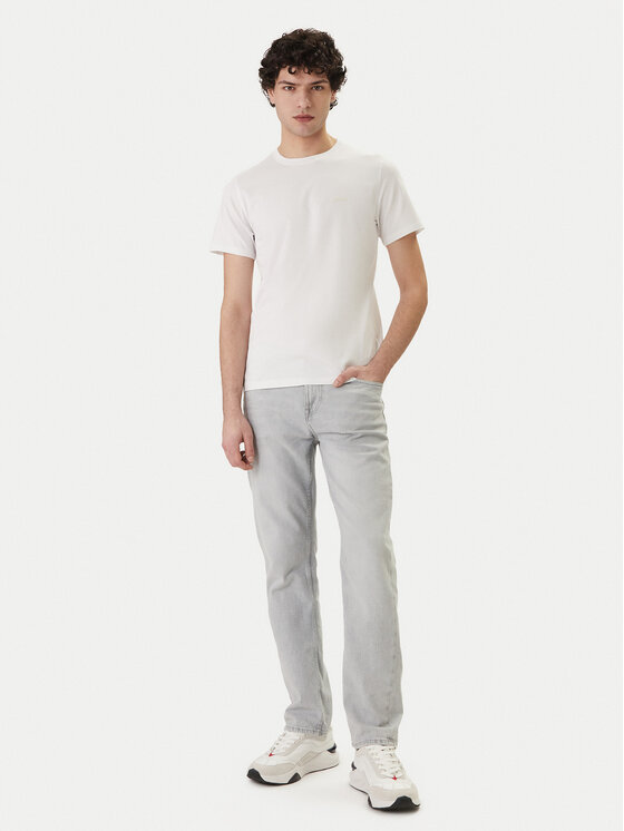 Guess Guess T-Shirt M4GI70 KC9X0 Bílá Slim Fit