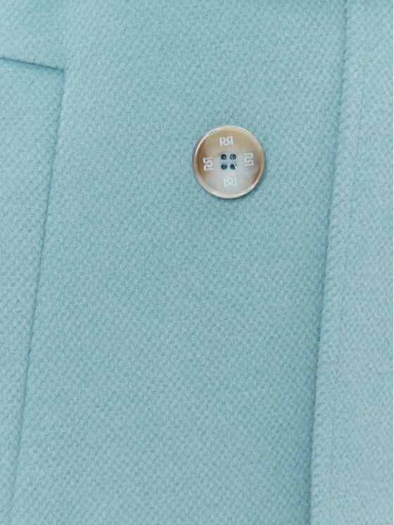 Rinascimento Rinascimento Cappotto di transizione CFC0115132003 Turchese Regular Fit