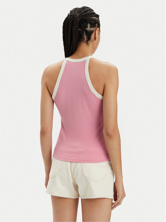 Lee Lee Top 112350227 Różowy Slim Fit