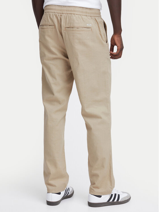 Blend Blend Pantaloni di tessuto 20716614 Beige Straight Fit