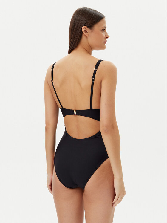 Hunkemöller Hunkemöller Badeanzug Shaping Luna 301360 Schwarz