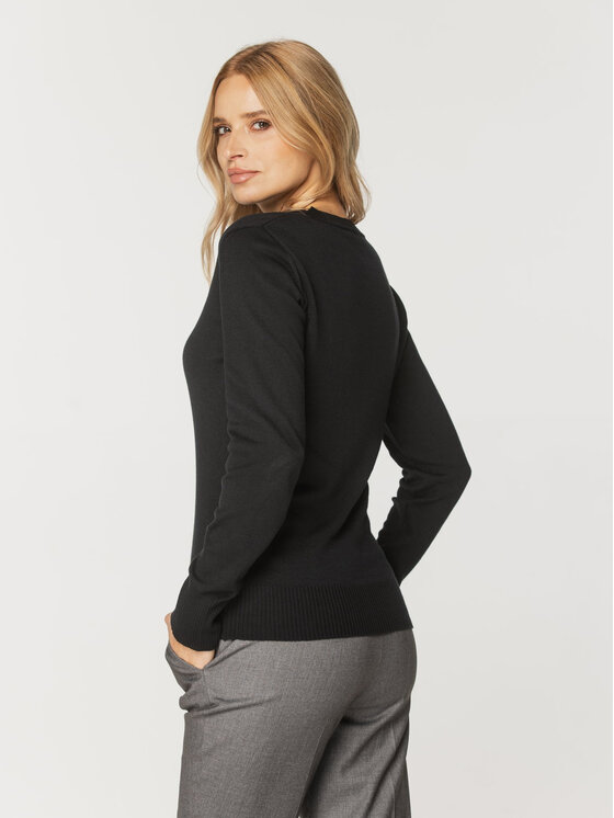 Willsoor Willsoor Sweter 88442 Czarny Regular Fit