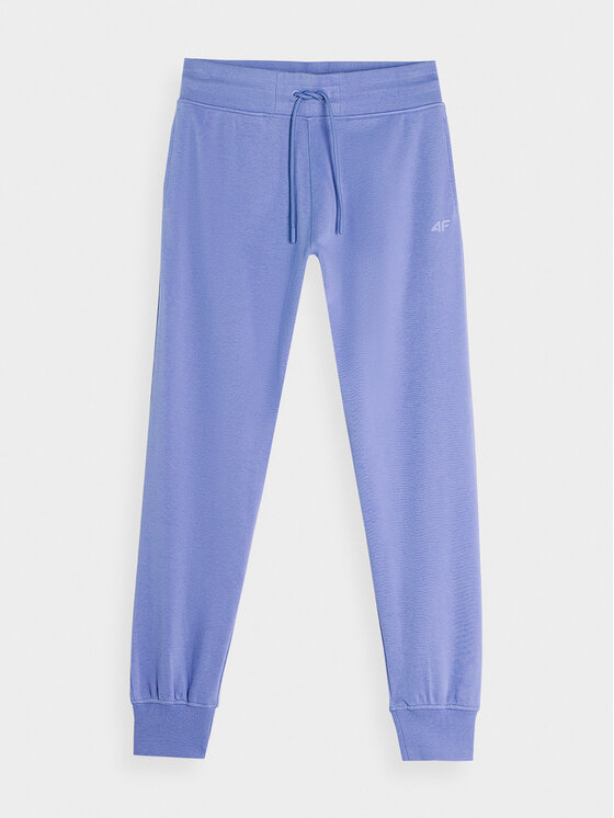 4F 4F Jogginghose 4FAW23TTROF474 Blau Regular Fit