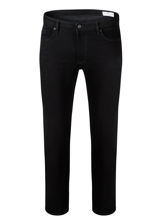 Cross Jeans Cross Jeans Jeansy E 169-069 Czarny Tapered Leg