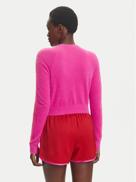 adidas adidas Ζακέτα Fluffy JW3645 Ροζ Regular Fit