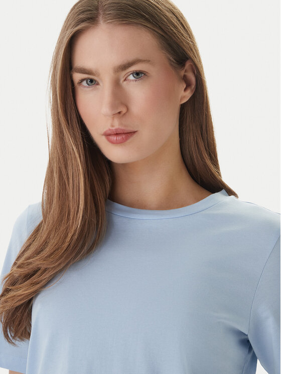 ONLY ONLY Marškinėliai 15270390 Žydra Regular Fit