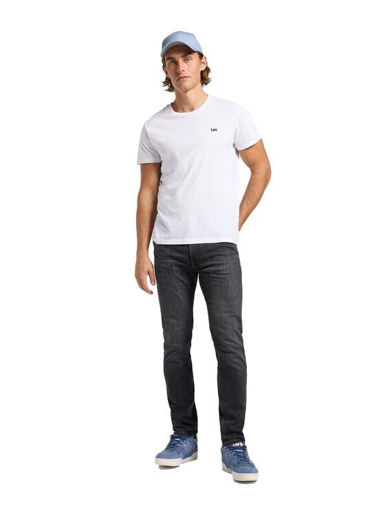 Lee Lee Jeansy 112363851 Szary Slim Fit