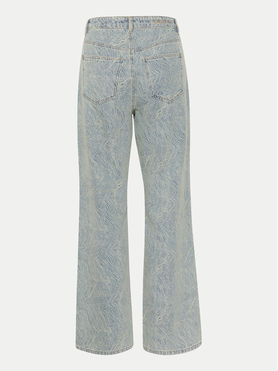 Gestuz Gestuz Jeans hlače Gianna 10908896 Modra Straight Fit