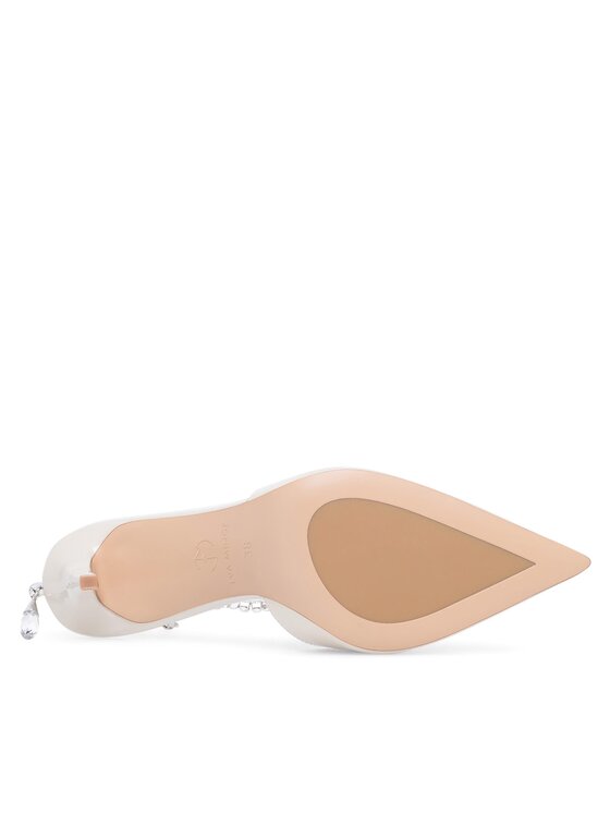 Eva Minge Eva Minge Pantofi cu toc subțire Florencia-323-101-2 Alb