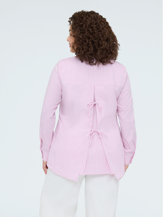 Fiorella Rubino Fiorella Rubino Koszula 5055T001459N0S1 Różowy Regular Fit