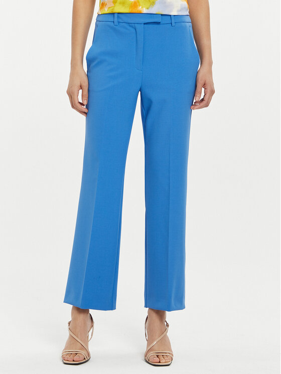 Marella Marella Hlače Child 2413131061 Plava Flare Fit