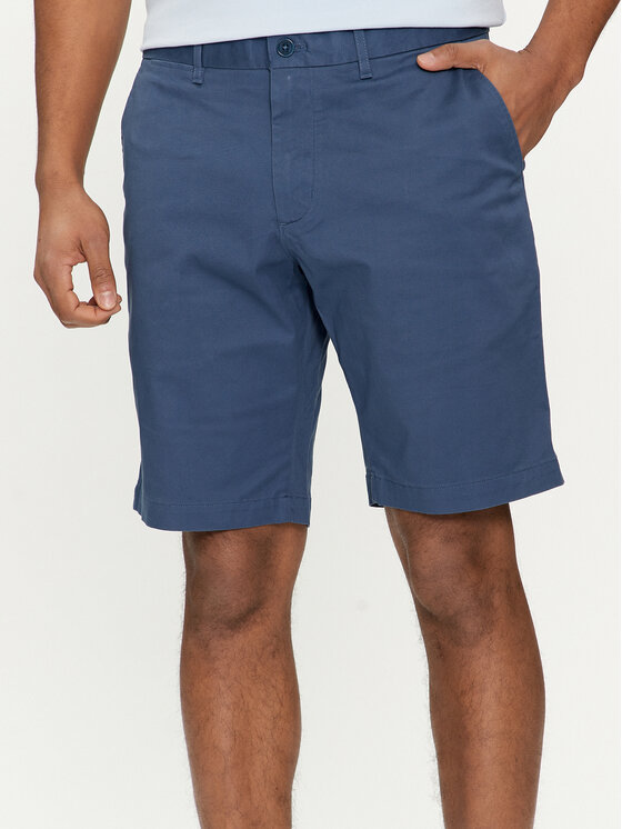 Tommy Hilfiger Pantalon scurți din material Harlem MW0MW23568 Albastru Regular Fit