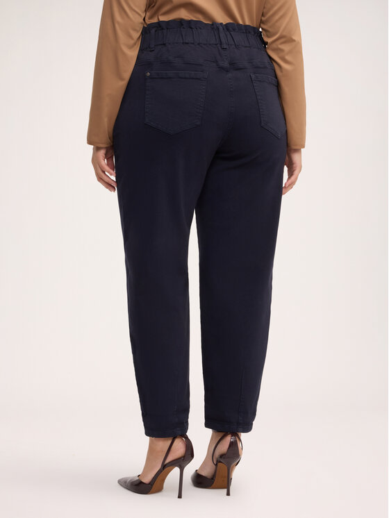Fiorella Rubino Fiorella Rubino Spodnie materiałowe P724T005354N034 Niebieski Regular Fit