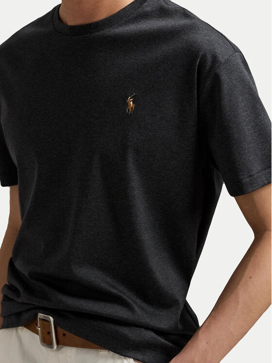 Polo Ralph Lauren Polo Ralph Lauren T-shirt Tsh 710740727032 Siva Slim Fit