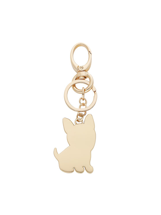 Liu Jo Brelok Key Ring Bull Ter AF2062 A0001 Beżowy | Modivo.pl