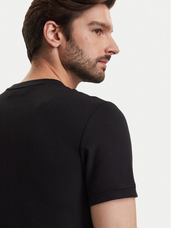 Calvin Klein Jeans Calvin Klein Jeans Marškinėliai LV04RF206G Juoda Slim Fit