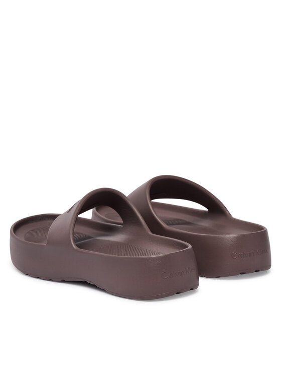 Calvin Klein Calvin Klein Джапанки One Piece Eva Flip Flop Thong HW0HW02957 Кафяв