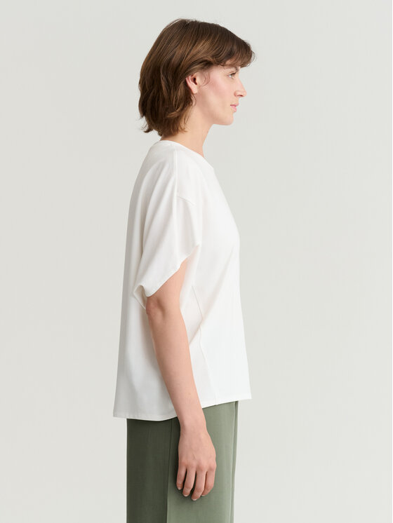 TATUUM TATUUM Bluzka POLIN Kremowy Loose Fit