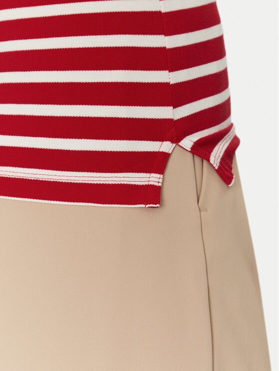 Tommy Hilfiger Tommy Hilfiger Polo 1985 WW0WW43225 Czerwony Slim Fit