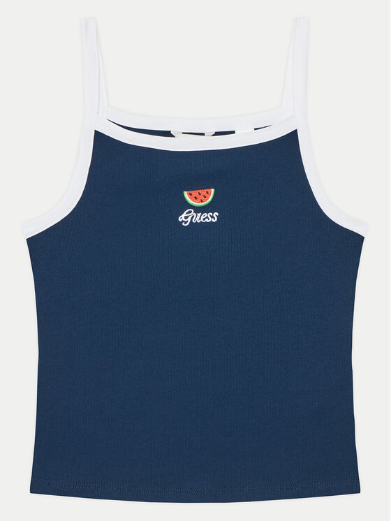 Guess Top J5GI07 KCU20 Blu Slim Fit, taglia : 7Y