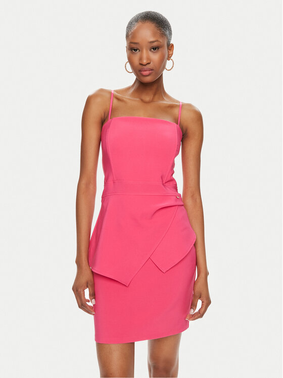 Rinascimento Rinascimento Coctailkleid CFC0119098003 Rosa Slim Fit