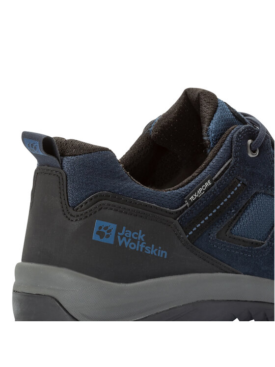 Jack Wolfskin Jack Wolfskin Trekking čevlji Vojo 3 Texapore Low 4042441 Mornarsko modra