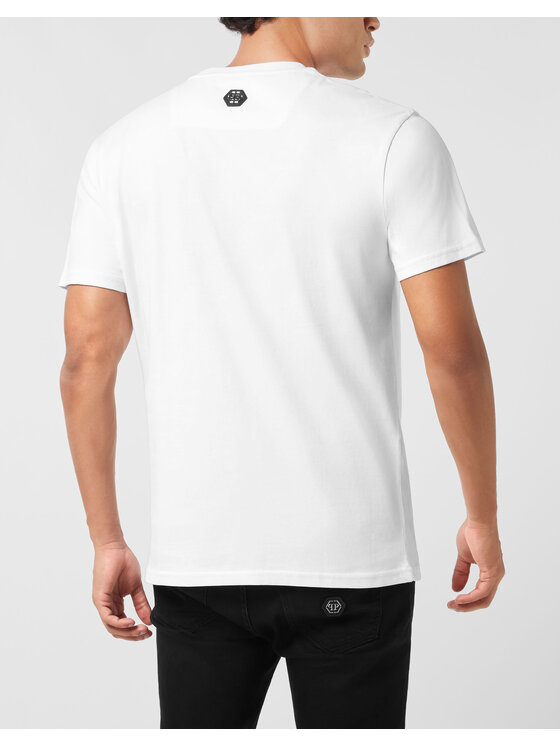 PHILIPP PLEIN PHILIPP PLEIN T-Shirt 26185 Bílá Regular Fit