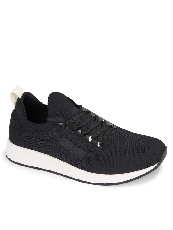Tommy Jeans Tommy Jeans Sneakers Tjm Elevated Runner Knitted EM0EM01382 Nero