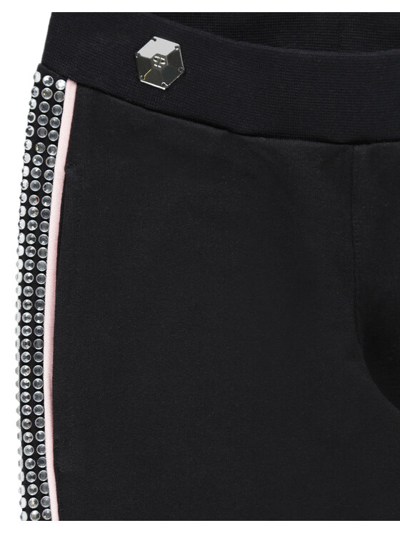 PHILIPP PLEIN PHILIPP PLEIN Spodnie dresowe 30314 Czarny Jogger Fit