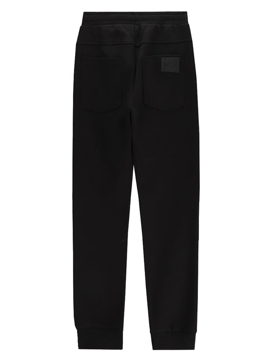Coccodrillo Coccodrillo Παντελόνι φόρμας WC5120101CBJ Μαύρο Regular Fit