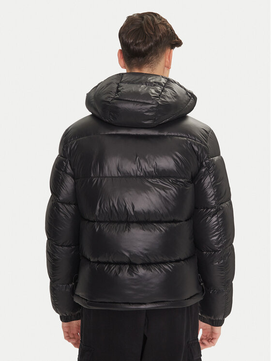 HUGO HUGO Zimní bunda Baro2441 50525210 Černá Slim Fit