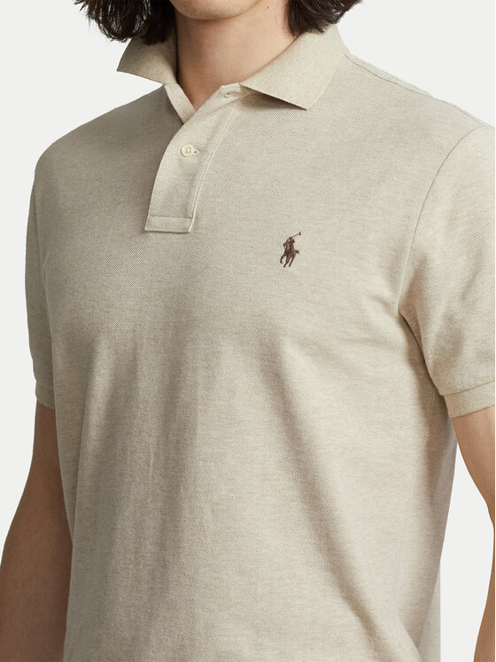 Polo Ralph Lauren Polo Ralph Lauren Polo 710536856215 Beżowy Slim Fit