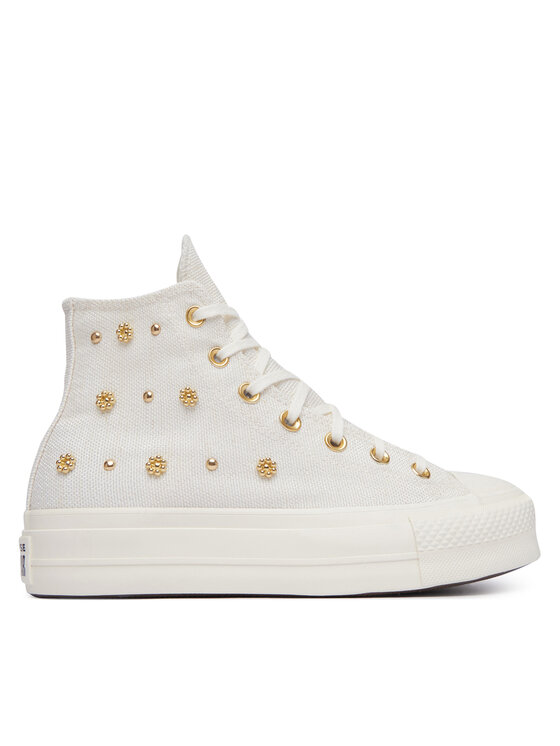 Converse Teniși Chuck Taylor All Star Heathered Glam A16892C Écru