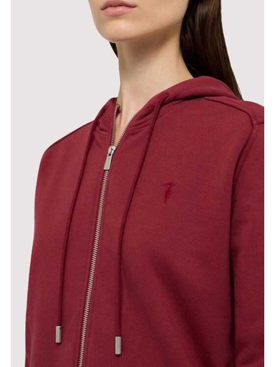Trussardi Trussardi Felpa G8386000189N026 Rosso Regular Fit