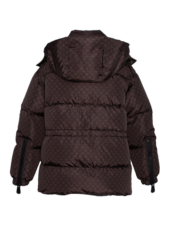 Magda Matyja Magda Matyja Kurtka puchowa ALASKA PUFFER JACKET Brązowy Loose Fit
