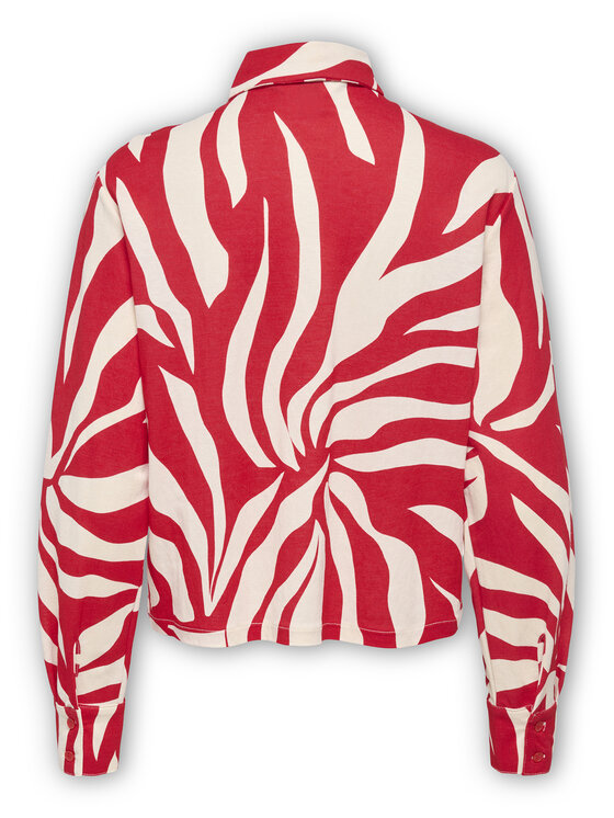 ONLY ONLY Särk Sakura 15366883 Punane Regular Fit