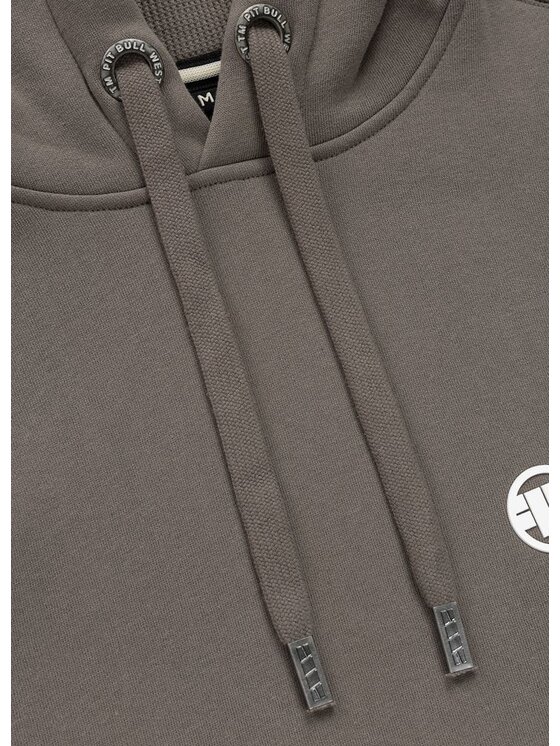 PITBULL PITBULL Bluza SMALL LOGO Brązowy Regular Fit