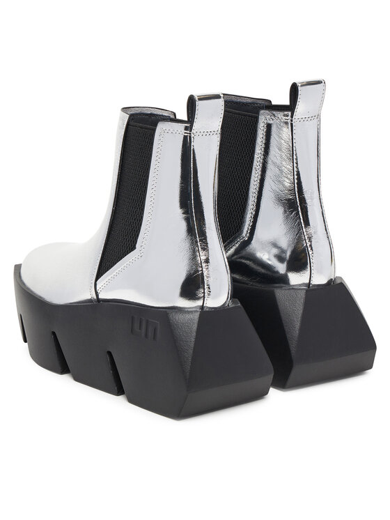 United Nude United Nude Škornji Bull Chelsea 1096014116 Srebrna