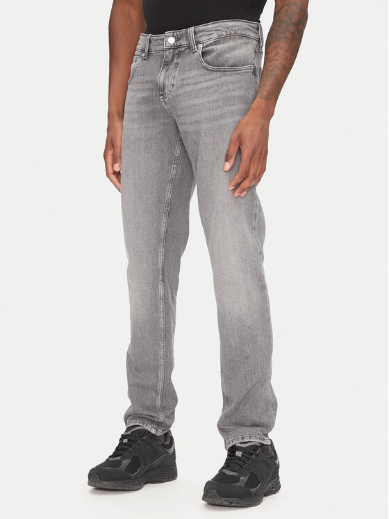 Tommy Jeans Tommy Jeans Blugi Scanton DM0DM21379 Gri Slim Fit