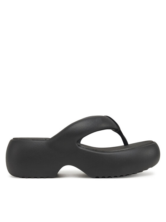 Flip flop Melissa Femei, Mărimea: 39, Negru, Melissa Free Fuzzy Platform Ad M 35875