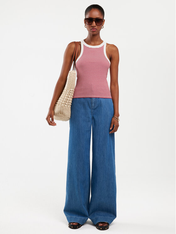 BIG STAR BIG STAR Top LIVIA Czerwony Slim Fit
