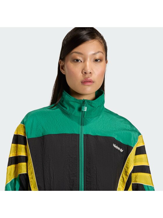 adidas adidas Kasdieninė suknelė Santiago KC9133 Žalia Oversize