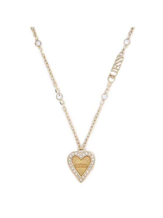 Guess Guess Náhrdelník JUBN03 241JW Žluté zlato