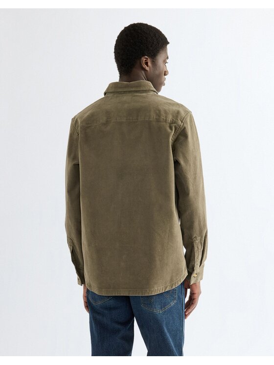 Wrangler Wrangler Koszula OVERSHIRT Zielony Regular Fit