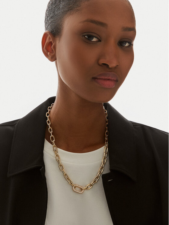 Daniel Wellington Crystal Link ネックレス G DW00400589 Crystal Link Necklace Rose Gold | DW