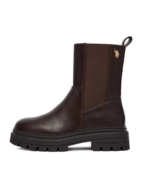 U.S. Polo Assn. U.S. Polo Assn. Боти EO-SVETA003W/GYE1 Кафяв